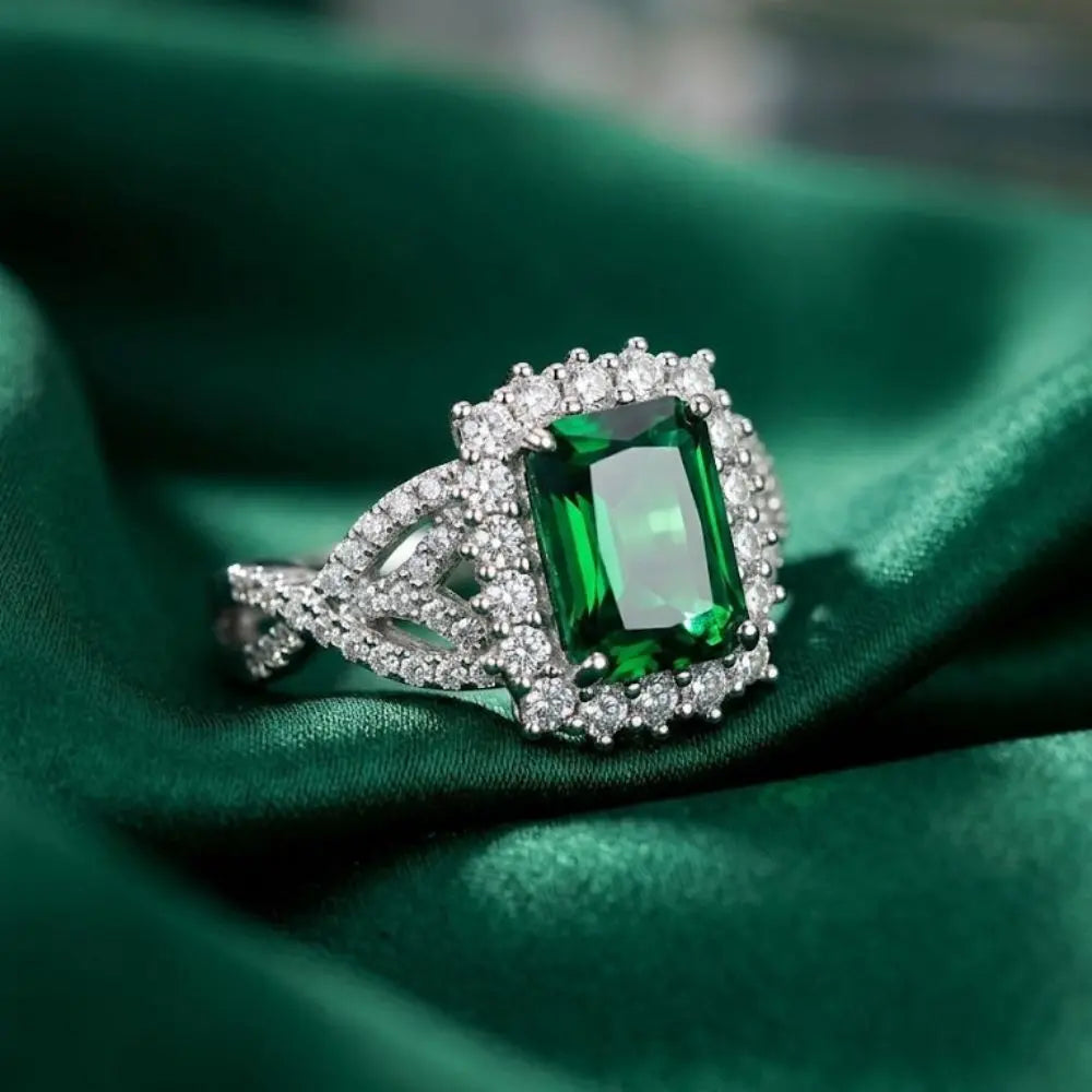 AAA+ Certified, Quality S.S, Size7, Gem CZ Fashion, Weight 4.5 Grams ., ABC-SRG.14